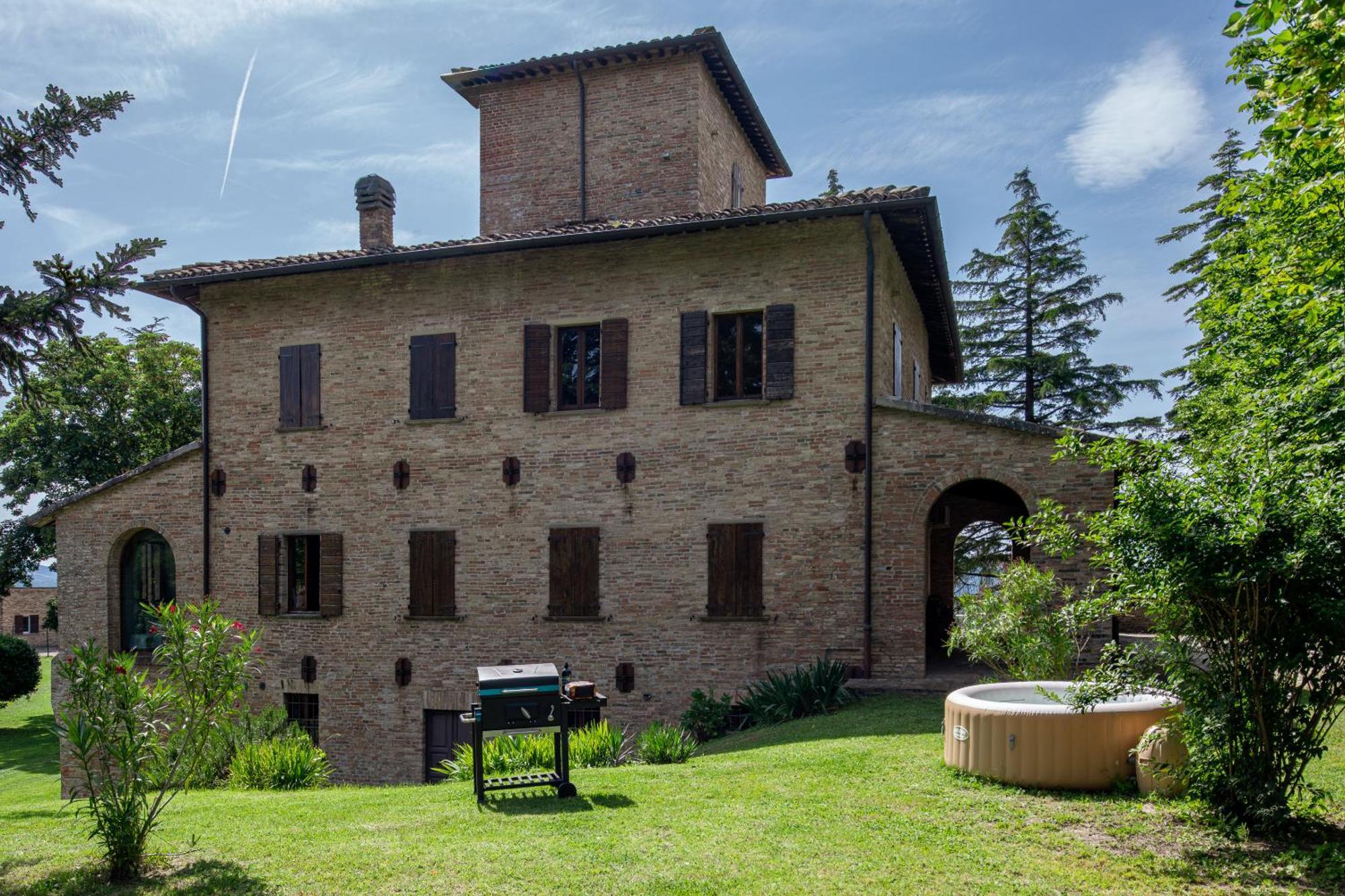 Villa Ca Paciotti Dal 1500 - Urbino E Rinascimento! Экстерьер фото